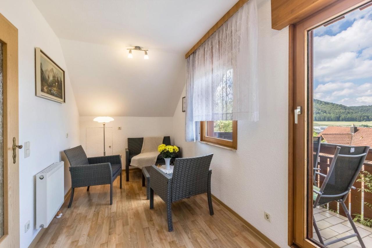 Ferienwohnung Haus Am Wald Messstetten 외부 사진